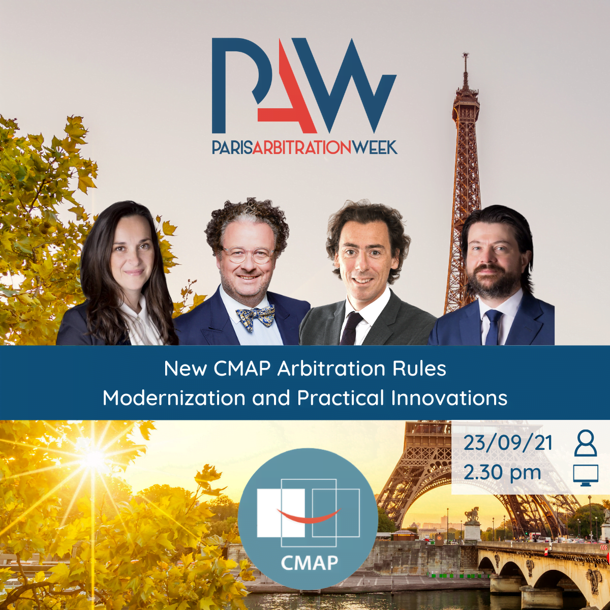 Paris Arbitration Week: le CMAP présente son nouveau Règlement d’Arbitrage