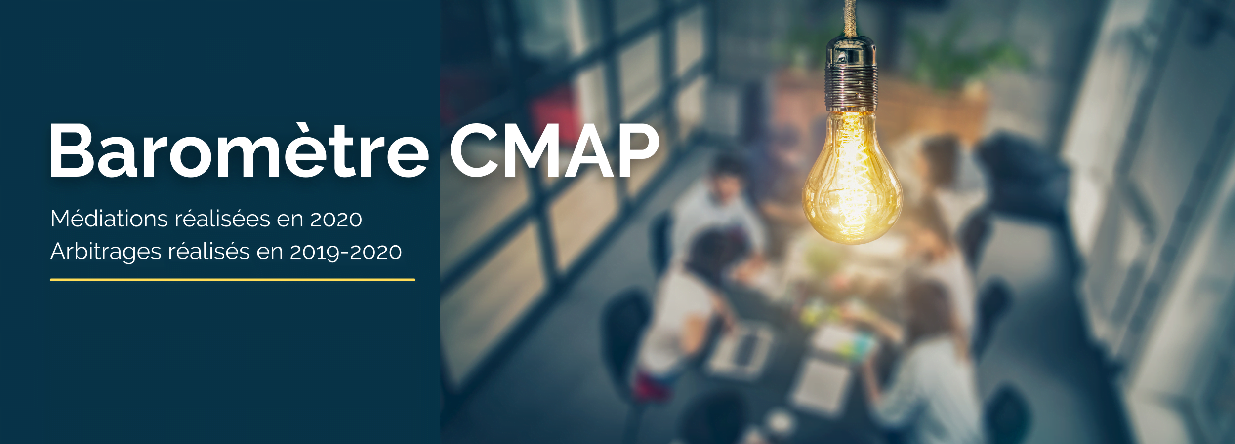 Communiqué: Baromètre de la Médiation et de l’Arbitrage CMAP