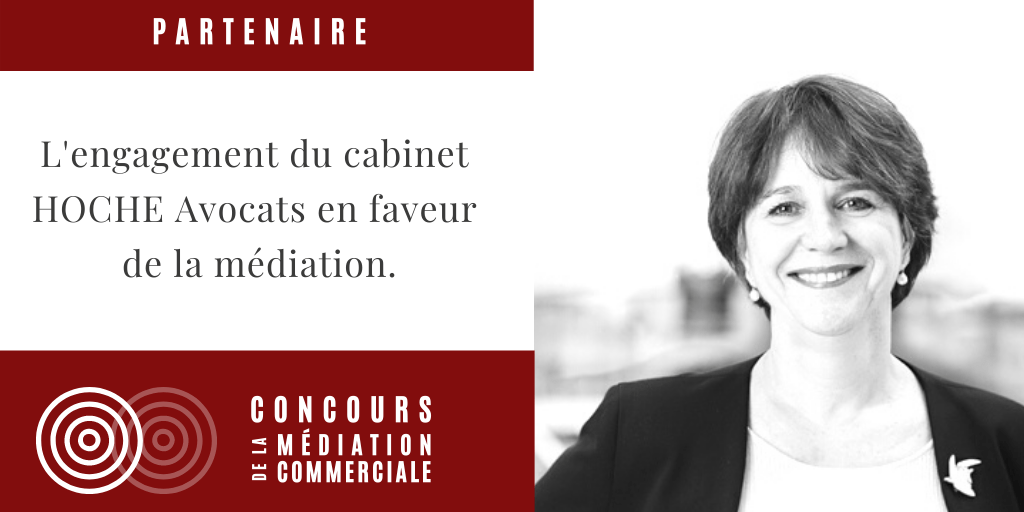 L’engagement du cabinet HOCHE Avocats en faveur de la médiation.