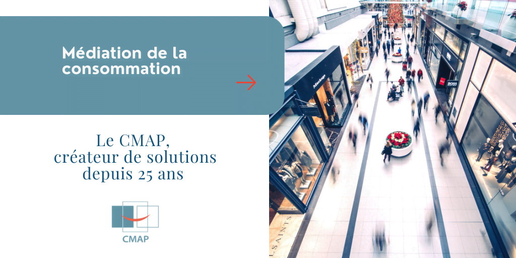 Médiation de la consommation au CMAP : chiffres clés