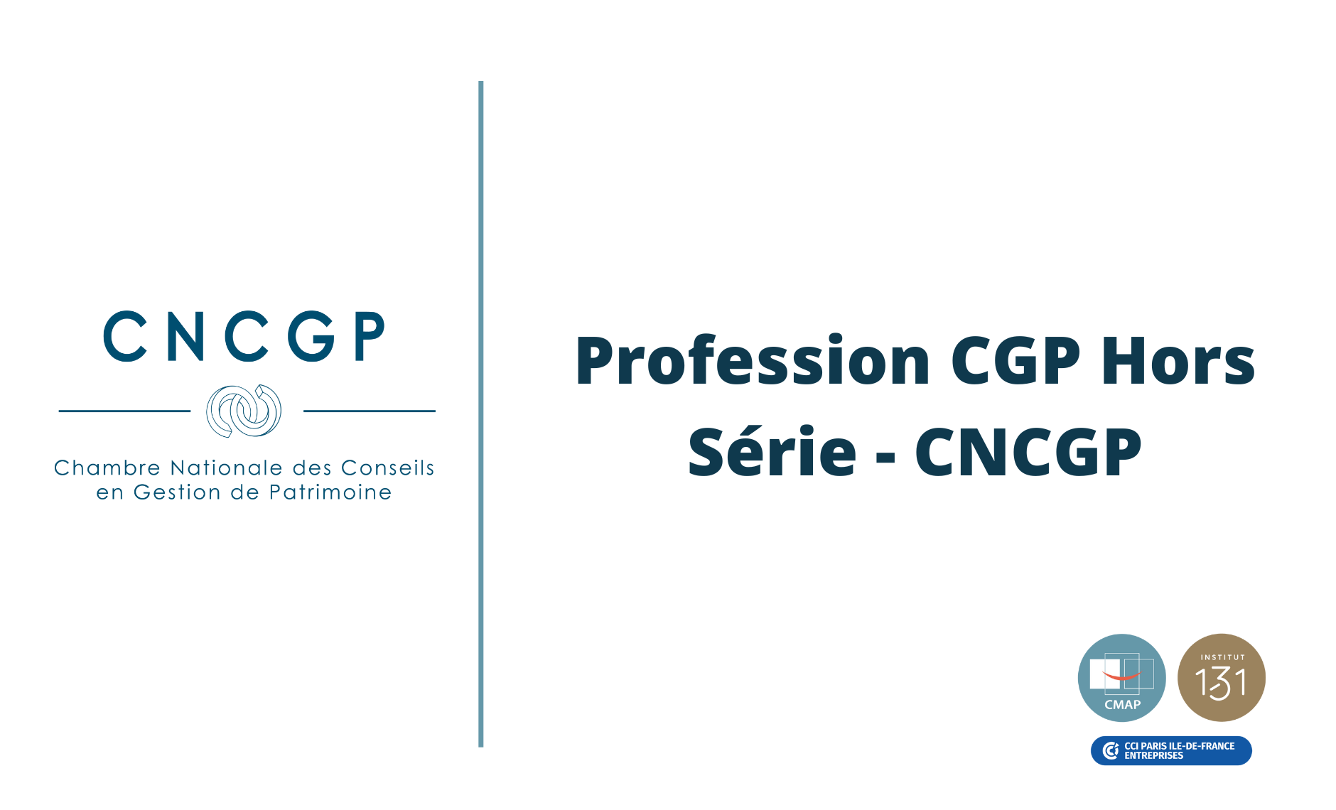 Profession CGP Hors Série – CNCGP