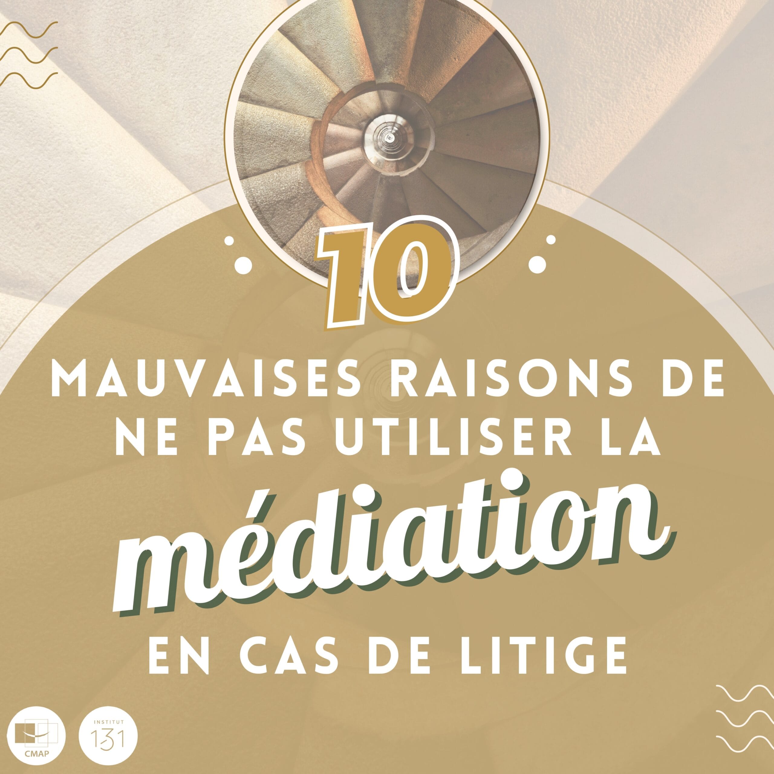 En image, 10 mauvaises raisons de ne pas utiliser la médiation en cas de litige