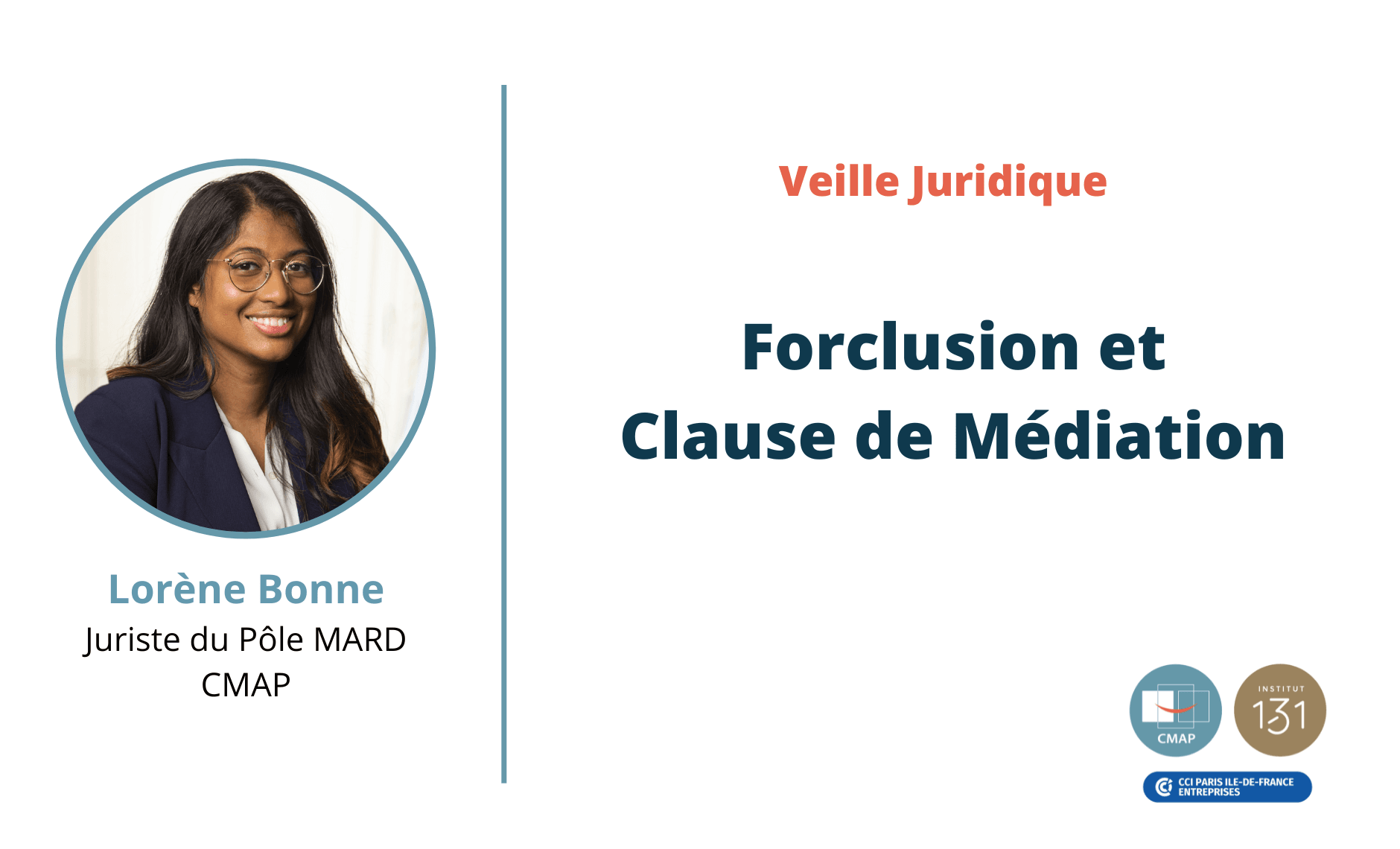 Forclusion et Clause de médiation
