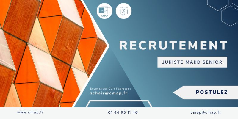 Recrutement : Juriste MARD Senior
