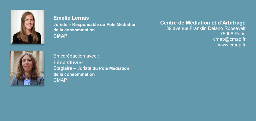 Directive (UE) 2025/2647 : vers une &eacute;volution du r&egrave;glement extrajudiciaire des litiges de consommation. Emelie Lern&auml;s - L&eacute;na Olivier