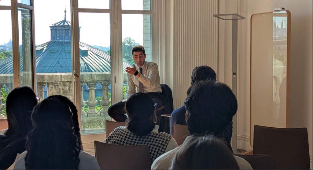 Le CMAP a eu le plaisir d&rsquo;accueillir dans ses locaux les membres de la Clinique Juridique de la Sorbonne pour une intervention anim&eacute;e par Dr. Jad El Hage.