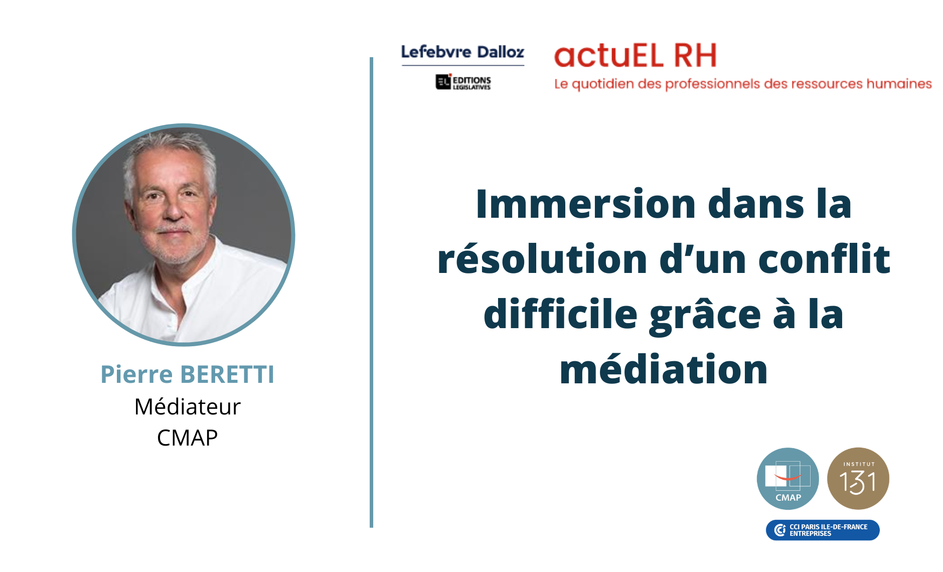 ARTICLE | Immersion dans la résolution d’un conflit difficile grâce à la médiation
