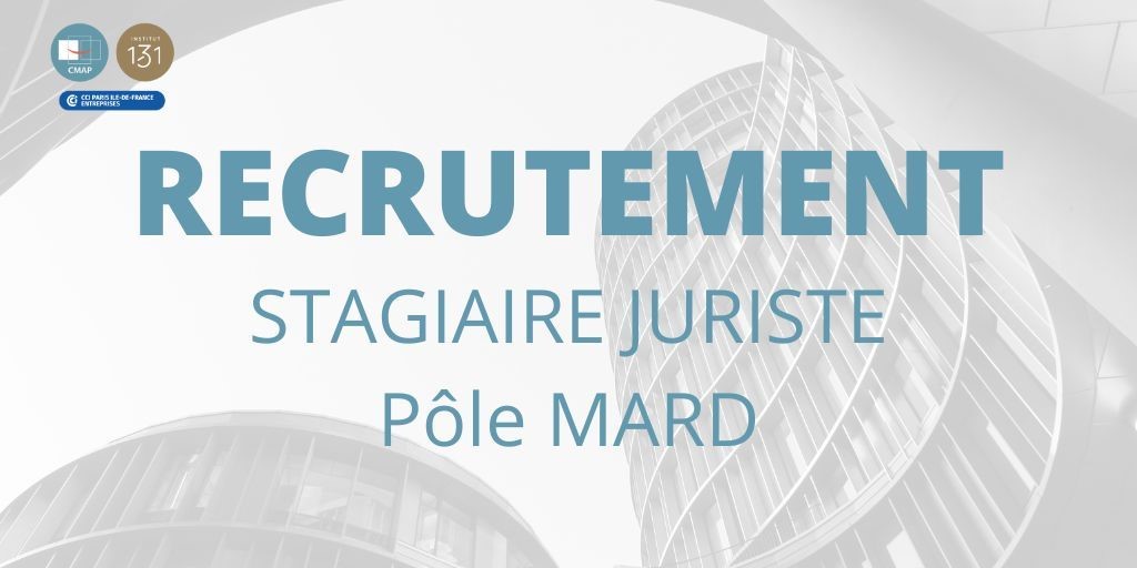 RECRUTEMENT | Stagiaire Juriste Pôle MARD